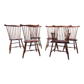 Vintage Circa 1950s Stickley Dining Chairs - Set of 6 For Sale