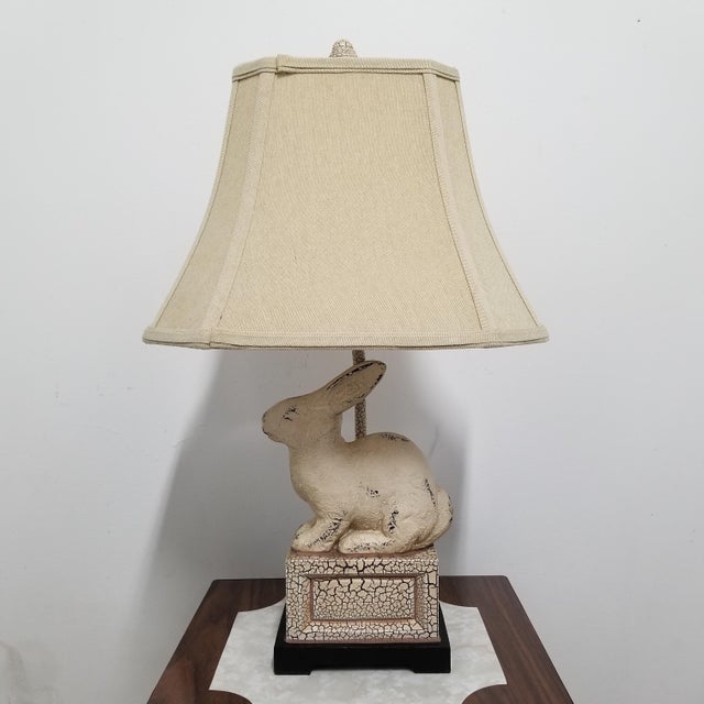 Uttermost French Country Bunny Rabbit Lamp Chairish