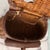 Antique Wicker and Leather Fishing Creel Basket With Strap For Sale - Image 4 of 6