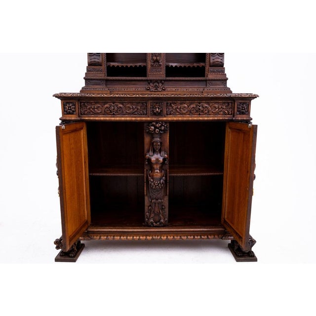 Late 19th Century Antique French Cabinet, 1870 For Sale - Image 5 of 13