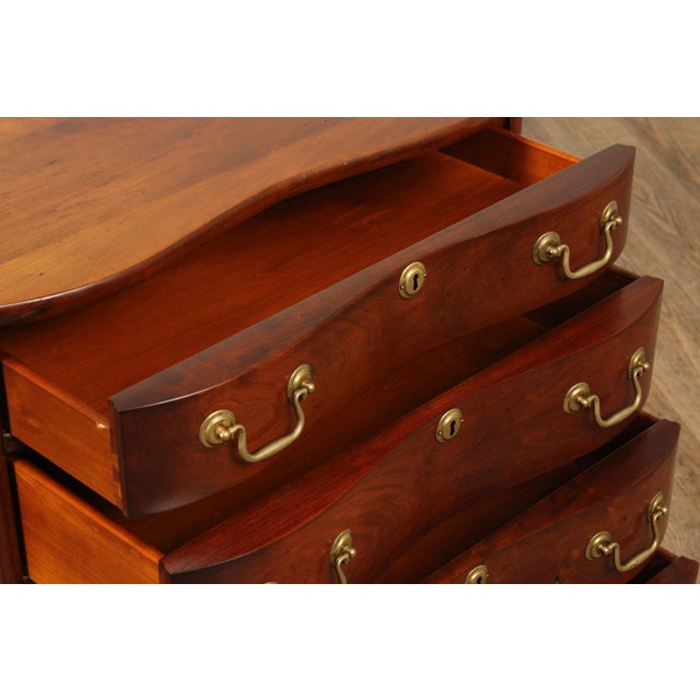 Madison Square Adams County Collection Cherry Chest Of Drawers For Sale - Image 4 of 12