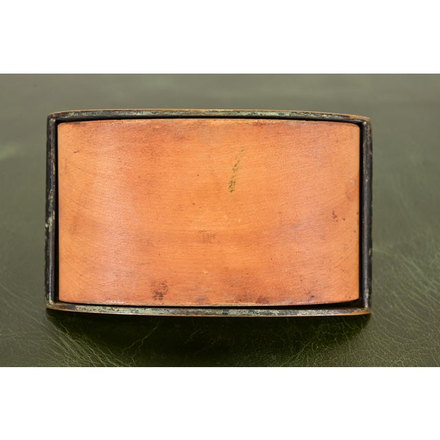 Marshall Field & Co. Antique Viking Bronze Rocker Blotter, Circa 1910 For Sale - Image 9 of 11