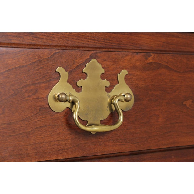 Councill Craftsmen Cherry 10 Drawer Dresser For Sale - Image 11 of 13