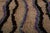 Vintage Moroccan Tribal Geometric Beige Brown and Blue Wool High Pile Rug For Sale - Image 4 of 7