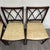 Vintage Hepplewhite Style Sheraton Revival Traditional Mahogany Dining Chairs For Sale - Image 4 of 10