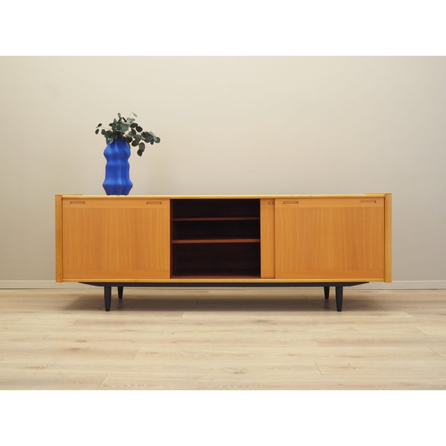 Danish Beech Sideboard from Skovby Møbelfabrik, 1970s For Sale - Image 3 of 18