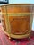 Mid 20th Century Vintage Neoclassical Louis XVI-Style Demilune Chest With Floral Painted Panel For Sale - Image 5 of 9