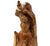 Chinese Chinese Cypress Wood Carved Bodhisattva Kwan Yin Tara Statue For Sale - Image 3 of 10