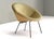 Velvet Circle Armchair, 1950s For Sale - Image 4 of 18