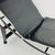 1970s Black Leather & Chrome Lounge in the Style of Le Corbusier For Sale - Image 12 of 12