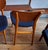Vintage Teak Dining Chairs with Navy Blue Covers, 1960s, Set of 6 For Sale - Image 4 of 13