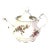1990s Royal Albert-“ Moss Rose” English Fine Bone China Teapot For Sale