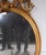 Glass Regency Gilt Oval Mirror, 1860s For Sale - Image 7 of 9