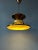 Vintage Danish Copper-Coloured Pendant Lamp, 1970s For Sale - Image 3 of 11