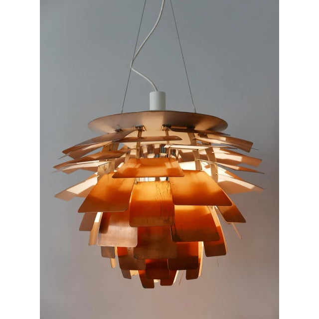 Copper PH Artichoke Pendant Lamp by Poul Henningsen for Louis Poulsen, 2000s For Sale - Image 13 of 18