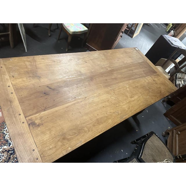 Vintage Farm Table, 1890s For Sale - Image 4 of 5