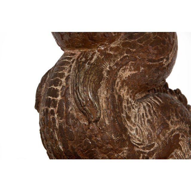 French Modernist Stoneware Sculpture “Serpent” (1946) by Marcel Derny For Sale - Image 14 of 18