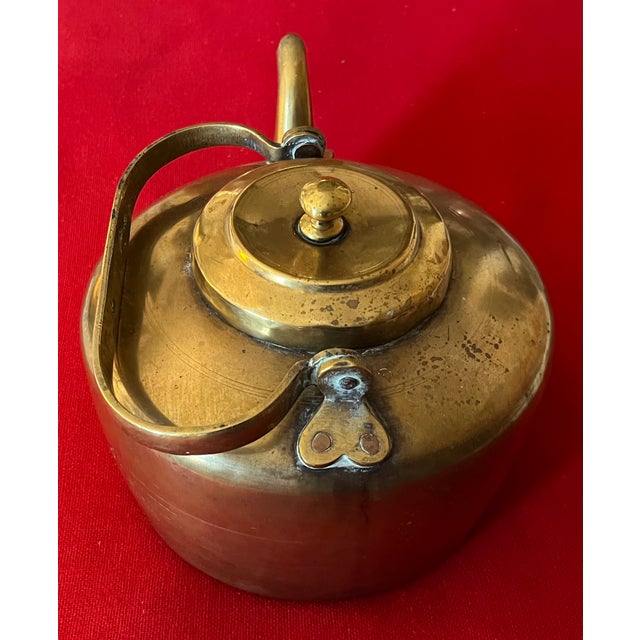 Antique 19th Century English Colonial Brass Tea Kettle For Sale In New York - Image 6 of 18