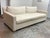 Rustic European Restoration Hardware Belgian Track Arm Sofa For Sale - Image 3 of 12