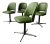 Mid-Century Modern Swivel Dining or Office Chairs, 1960s, Set of 4 For Sale