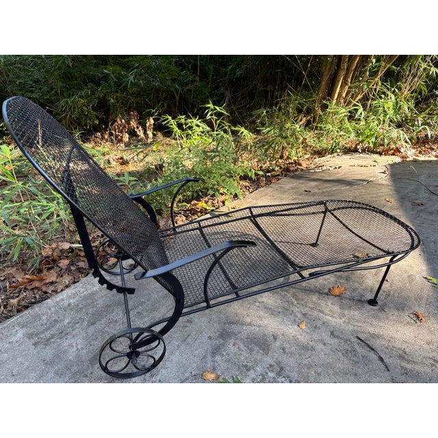 recently sandblasted, to bare metal, primed and painted with specialized outdoor paint. finish is semi-gloss black, no...