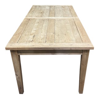 Restoration Hardware Boulangerie Rectangle Expandable Dining Table For Sale