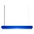 Large Misalliance Ral Ultramarine Suspended Light by Lexavala For Sale - Image 6 of 6