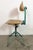 Industrial Dark Green Workshop Chair, 1950s For Sale - Image 16 of 18