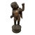 Antique Wooden Carved Putti Statue For Sale