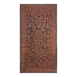 Antique Persian Sarouk Rug 10' 2" x 19' 8" For Sale
