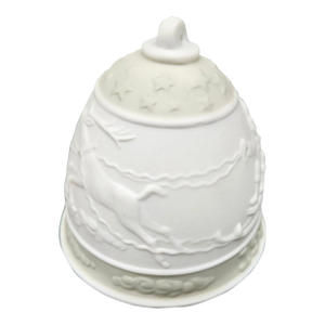 VTG 1988 Lladro Annual Christmas Porcelain Ornament Bell in Original Box 5.525