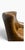 Traditional Nailhead Brown Leather Armchair For Sale - Image 4 of 5