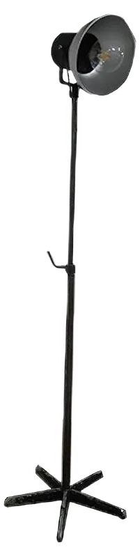 Italian Floor Lamp from Fan Lamp, 1970s