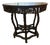 Early 20th Century Chinese Chippendale Style Carved Rosewood Round Center Hall Table With Dragon Motifs For Sale