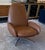 Sienna Hlynur Atlason for Design Within Reach Vala Sienna Leather Swivel Recliners, Pair For Sale - Image 8 of 12