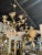 Modern Murano Gold 8 Arm Chandelier For Sale - Image 3 of 10