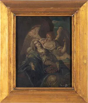 Death of the Virgin Mary, Oil on Copper, 18th Century