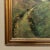 Textile Mid-Century Framed Oil Painting on Canvas For Sale - Image 7 of 11