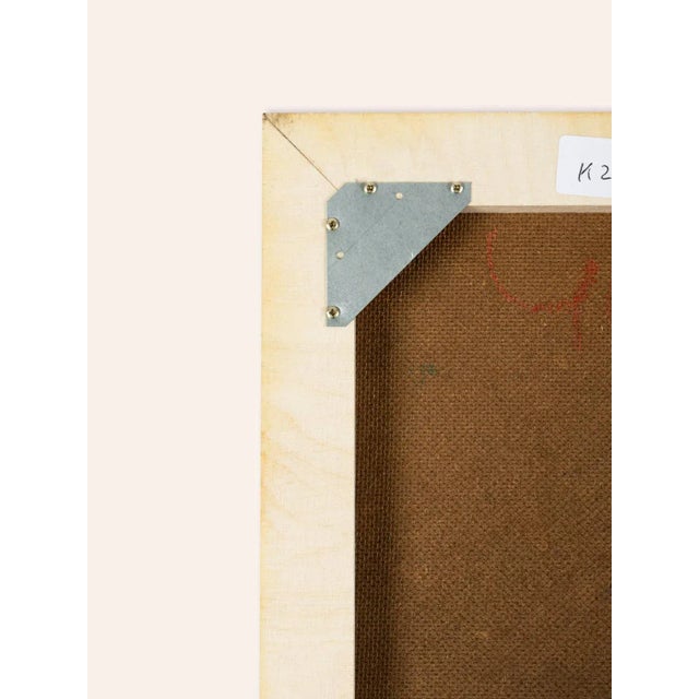 Blue Hour, Oil on Hardboard, Framed For Sale - Image 10 of 12