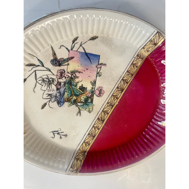 Late 19th Century Aesthetic Movement Bread Platter Give Us This Day Our Daily Bread, 1880-1890 For Sale - Image 5 of 14
