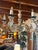 Early 20th Century Large Blue and White Chippy Wood Chandelier For Sale - Image 12 of 14