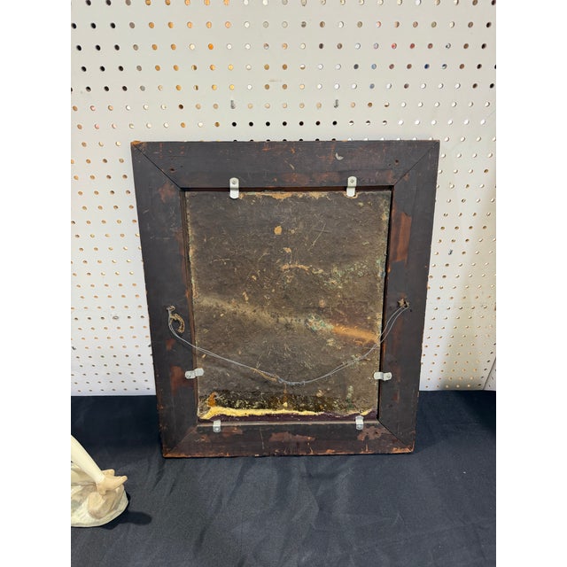 bronze relief plaques 19th-century folk art Framed Rare 19x22 So I don’t know a lot about this piece. I do know it’s...
