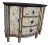 Italian Style Cream Decorated Commode For Sale