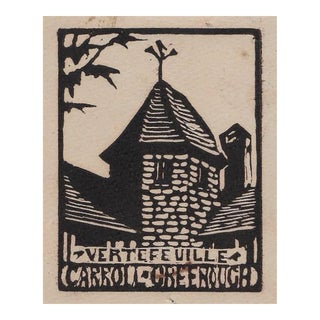 1932 Bertha Fanning Taylor Woodblock Print For Sale