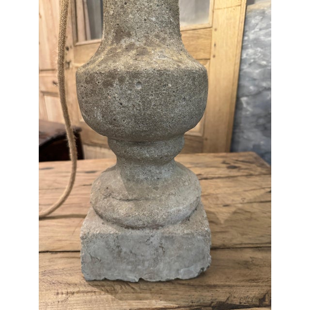 French Mid 20th Century French Balustrade Lamps - a Pair (three pair avail) For Sale - Image 3 of 6