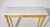 1920s Louis XVI Style White Marble Top Gilded Console For Sale - Image 4 of 4