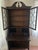 Vintage Secretary Desk With Glass Hutch – Traditional Chippendale Style For Sale - Image 12 of 14