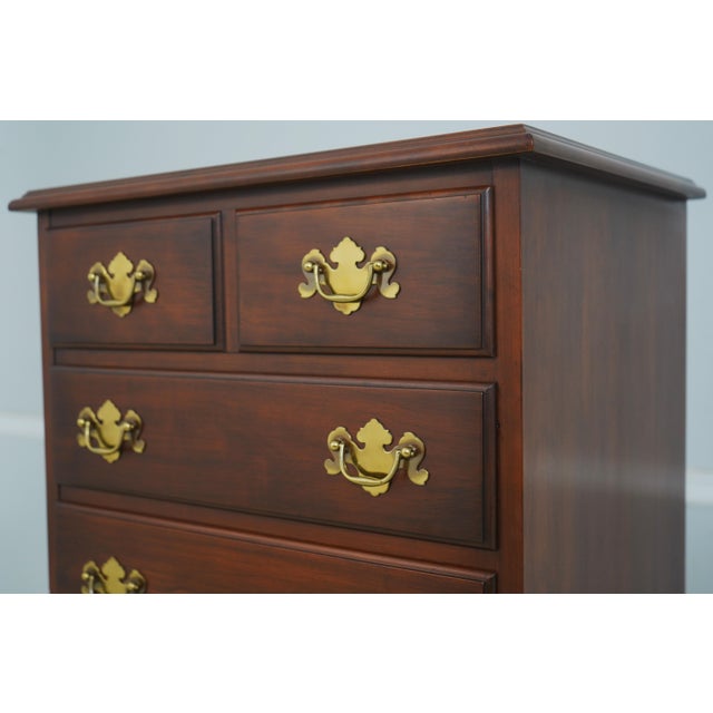 Henkel Harris Cherry 7 Drawer Lingerie Chest For Sale - Image 10 of 16