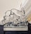 Art Deco Baccarat Crystal Gazelles Figurine/Sculpture For Sale - Image 3 of 9