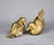 Vintage Bronze Bird Sculptures, Set of 2 These lovely birds are made from lacquered bronze. They are highly detailed, top-...